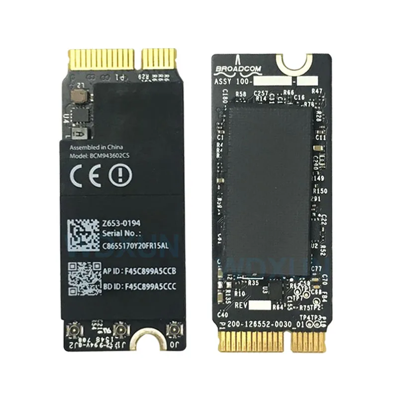 WDXUN para Broadcom BCM 943602 Adaptador WiFi CS 1750Mbps 802.11AC con Bluetooth 4,0 BCM43602CS para A1425 A1502 A1398 tarjeta WIFI WLAN - imagen 2