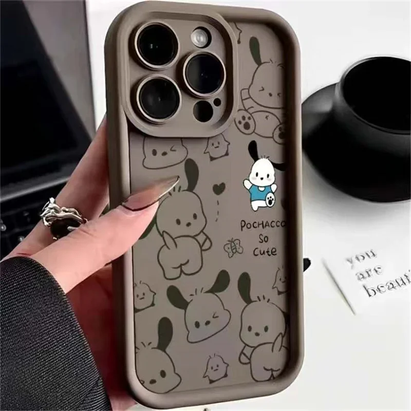 Funda de teléfono creativa Pochacco Puppy Y2K para OnePlus 12R 12 11 11R 10R 8T Nord CE 2 3 4 Lite 5G, funda de silicona con estampado de grafiti - imagen 3
