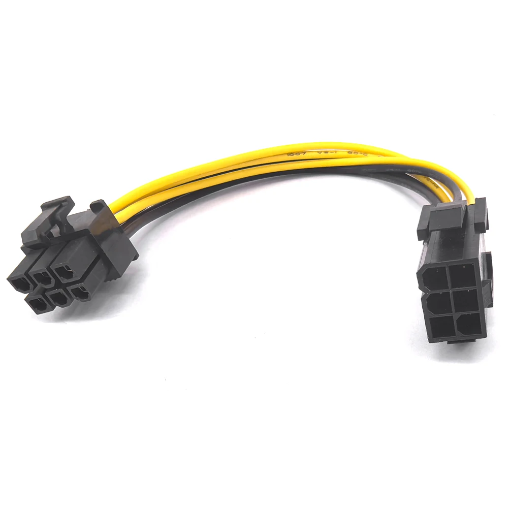 Cable de extensión de fuente de alimentación PCI-E, 6 pines, macho a hembra, PSU, GPU, para tarjeta gráfica de vídeo PCI Express - imagen 5