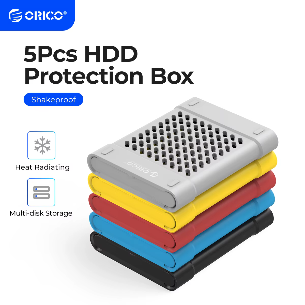 ORICO Funda Protectora Disco Duro SATA 2.5" Antigolpes - imagen 5