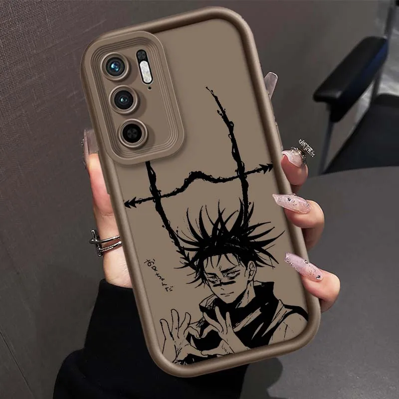 Anime Choso para Redmi Note 11 10 9 8 7 11S 11E 10T 10S 9S 11T Pro Plus 5G Eye Ladder funda de teléfono - imagen 4