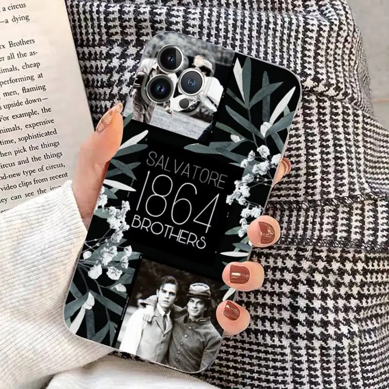 Funda de teléfono The Vampire Diaries para iPhone 14, 11, 12, 13, Mini Pro, XS Max, 6, 7, 8 Plus, X, XR, SE, 2020 - imagen 3