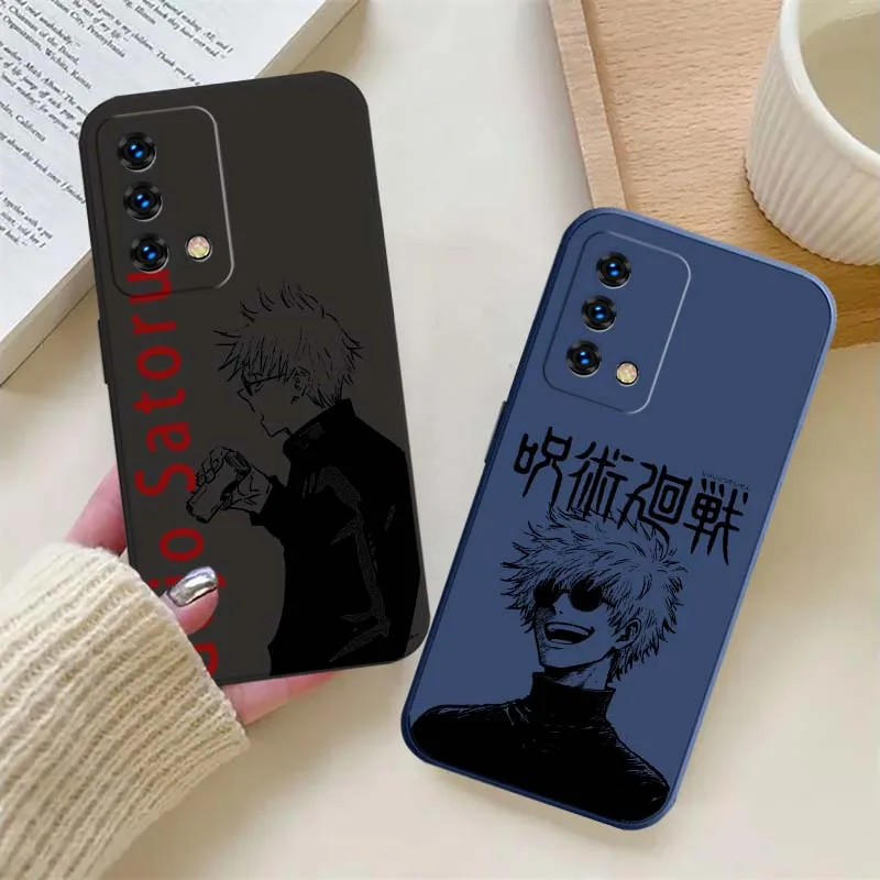 Gojo Satoru lindo para OPPO A5x A3X A5m A5 A5i A58 A57 A56 A56S A55 A54 A53 A40M A40 Pro 5G funda de teléfono