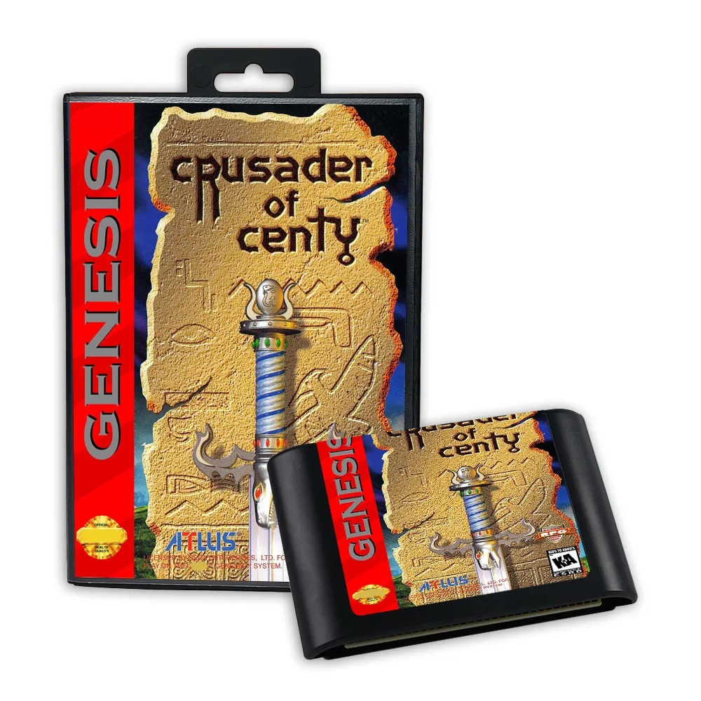 Cartucho de juego Retro Crusader of Centy de 16 bits para consolas de videojuegos Sega Genesis Megadrive - imagen 3