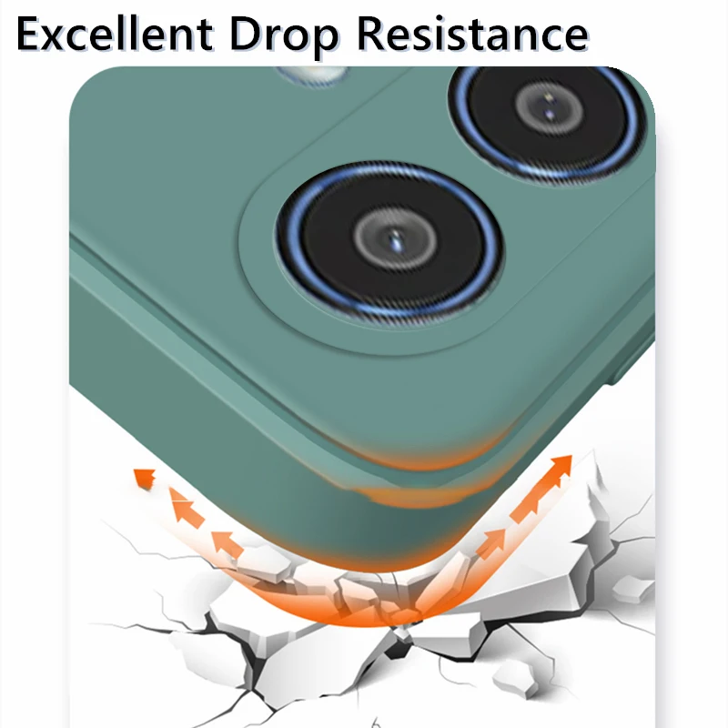 Funda de silicona mate de lujo para Samsung Galaxy A16 A26 A36 A56 A06 A07 A17 4G 5G Funda TPU Fundas a prueba de golpes - imagen 3