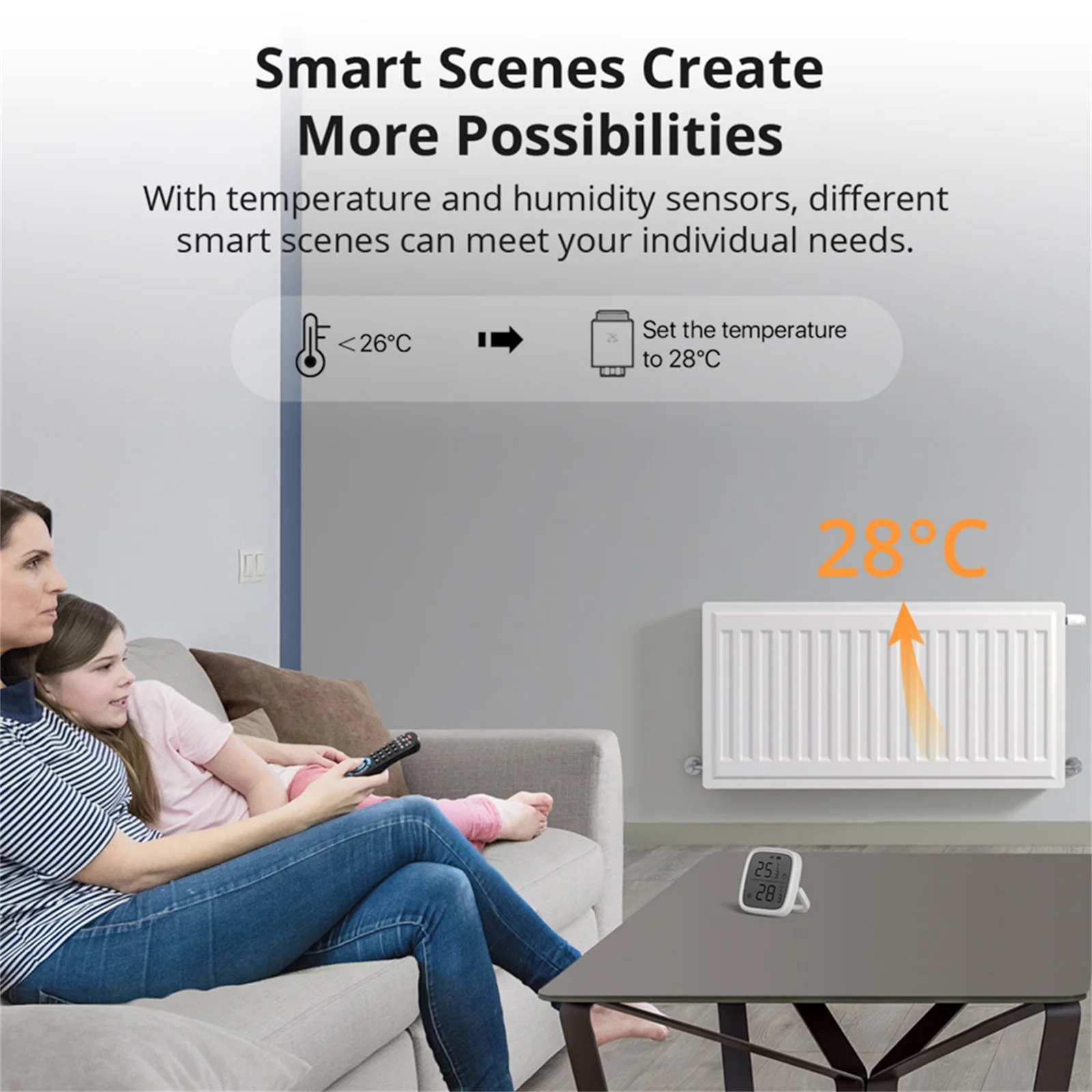 SONOFF TRVZB Zigbee Válvula termostática para radiador TRV inteligente Control de temperatura de calefacción para el hogar Control remoto eWeLink, Alexa Google - imagen 5