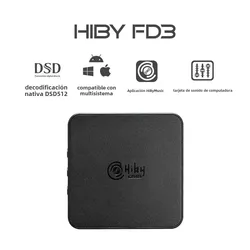 HiBy FD3 DAC USB-C HiFi con amplificador de auriculares