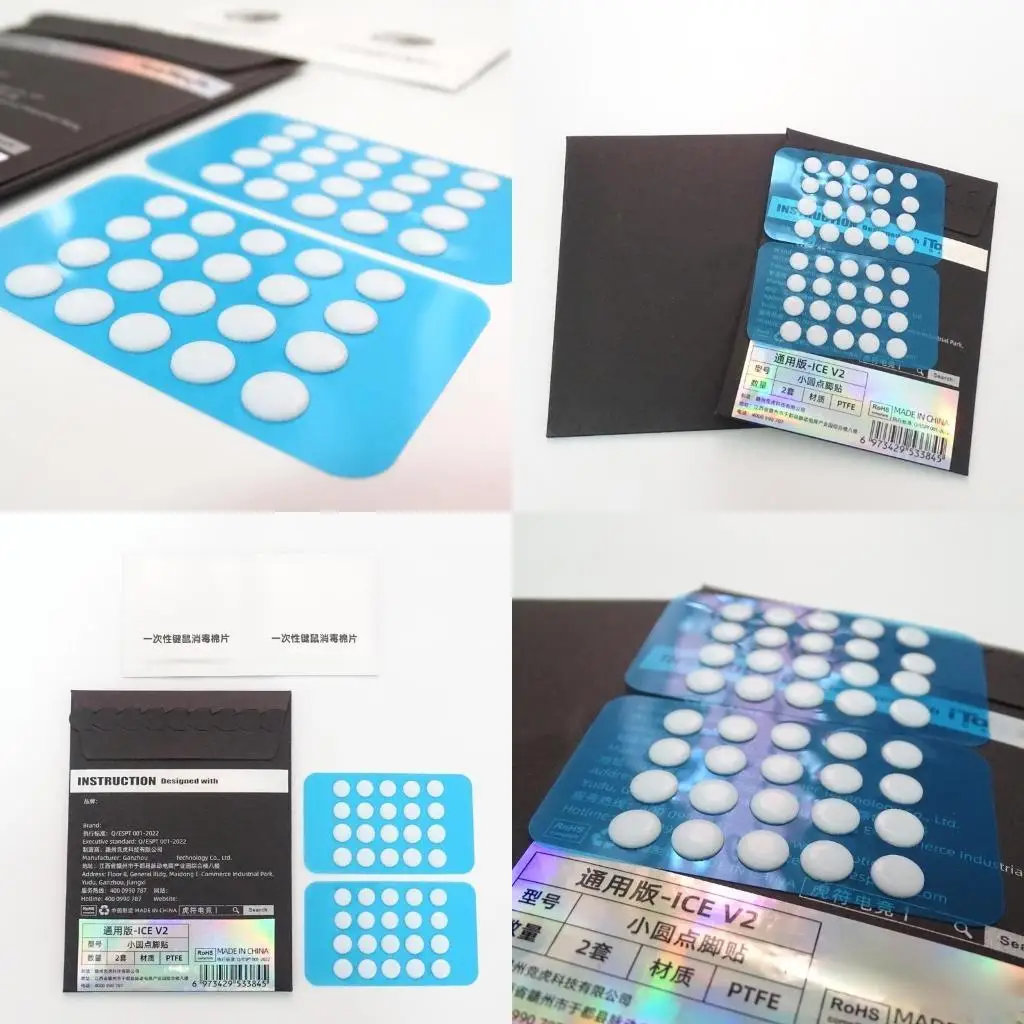 Y1UB Game Mouse Feet Mouse Skates Ice Glides Mejora edición DIY Universal Dot Mouse Pad