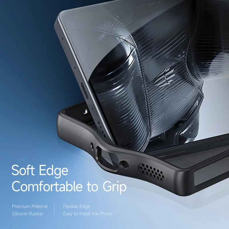 Para ZTE Nubia Red Magic11 Pro, 11 Pro Plus funda DUX DUCIS Aimo Anti-caída dura PC líneas fluidas cubierta de teléfono translúcida - imagen 3