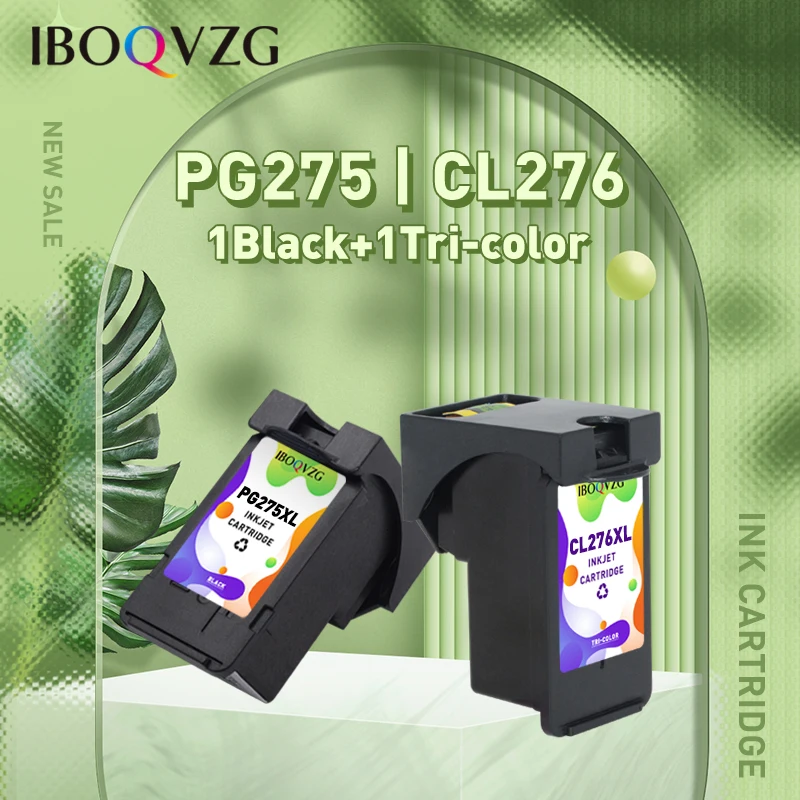 PG-275 CL-276 PG275XL CL276XL PG 275 CL 276 Cartucho de tinta de inyección de tinta remanufacturado para impresora Canon PIXMA TS3520 TR4720