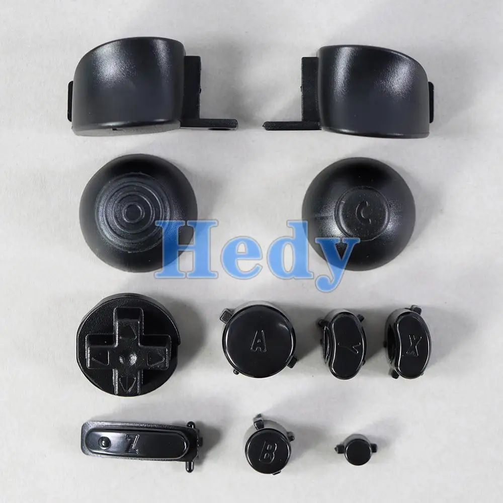 Juego completo de botones L R ABXY Z para GameCube, botones de encendido y apagado, 50 juegos - imagen 5