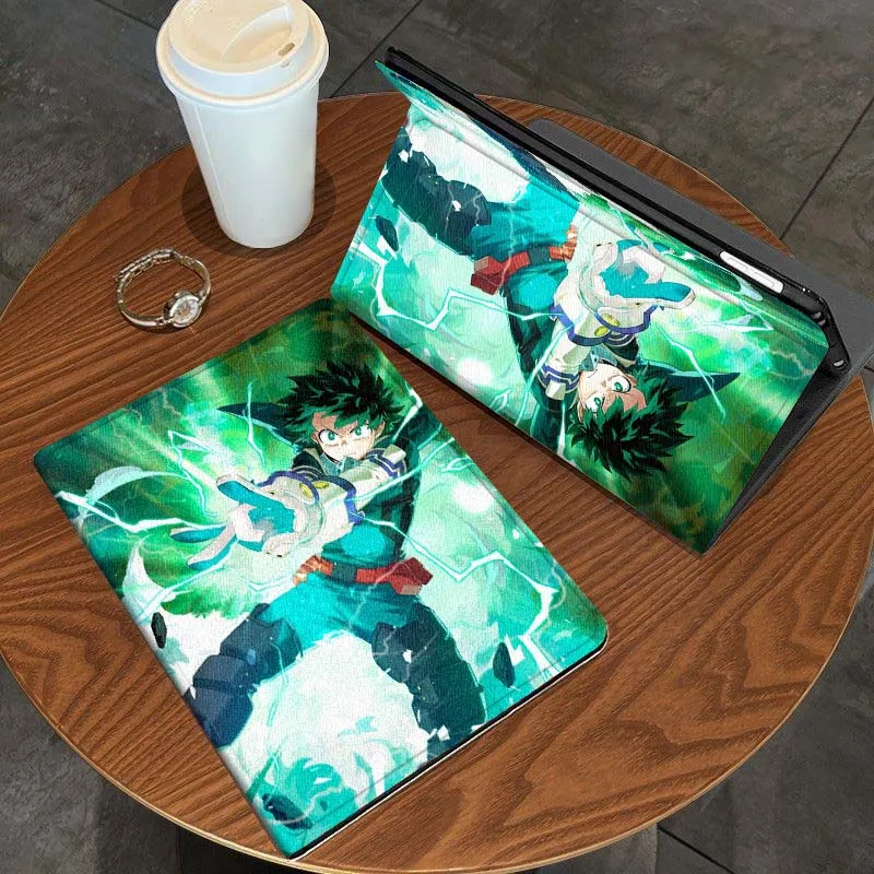 Anime My Hero Academia para Xiaomi Redmi Mi Pad 2 4 5 6 6s 7 8 11 12,5 12,4 11,2 8,7 SE Pro Plus Max funda para tableta