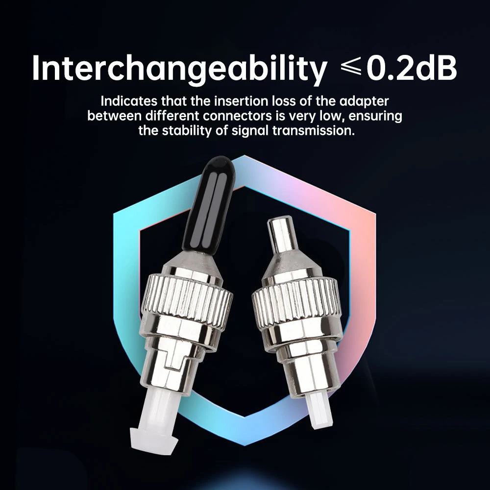 Adaptador de conector de fibra Simplex UPC macho a 1,25 hembra ZOERAX FC-lápiz de luz roja FTTH Compatible con medidor de potencia óptica OTDR - imagen 3