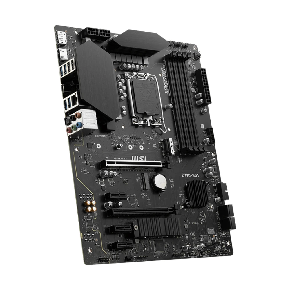 Placa base MSI Z790-S01 LGA1700 compatible con i9-14900K i7-13700K i5-12400F CPU DDR5 7000MHz HDMI M.2 LGA1700 placa base ATX - imagen 2