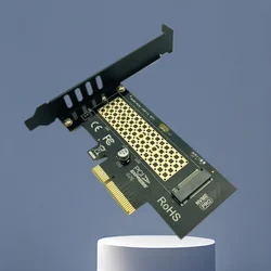 Adaptador M2 NVME SSD a PCIe 3,0 X4, tarjeta de expansión, convertidor M-Key a PCIe3.0 X4 para PC de escritorio, PCIE GEN3, NVME a tarjeta elevadora PCIE