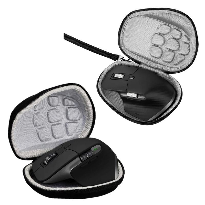 Bolsa transporte para estuche, apta para MX 3/3S, bolsa almacenamiento viaje para ratón - imagen 3