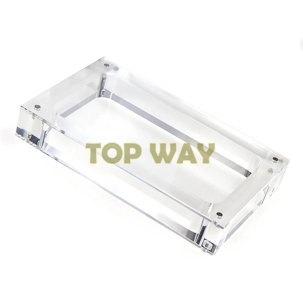 Caja acrílica magnética de almacenamiento transparente para consola de juegos, soporte de exhibición para 2DS XL LL, 10 piezas, nuevo 2dsxl - imagen 5