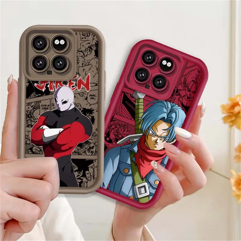 Funda divertida d-dragon Ball Cool Saiyan para Xiaomi Mi 17 15 14 13 12 14T 13T Pro Max Lite, funda de teléfono con escalera ocular - imagen 2