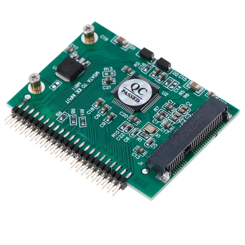 MINI PCI-E MSATA SSD, disco de estado sólido de 44 pines a 1,8 pulgadas, 3,3 V, IDE/2,5 pulgadas, 5V, tarjeta adaptadora IDE, convertidor mSATA a IDE, placa elevadora - imagen 5
