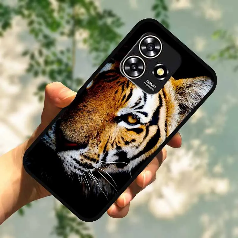 Funda para ZTE Blade V50 Smart Cover Lobo León silicona gato TPU Funda suave para ZTE Axon 50 Lite 8050 6,6 ''Animal V50Smart Capa - imagen 4