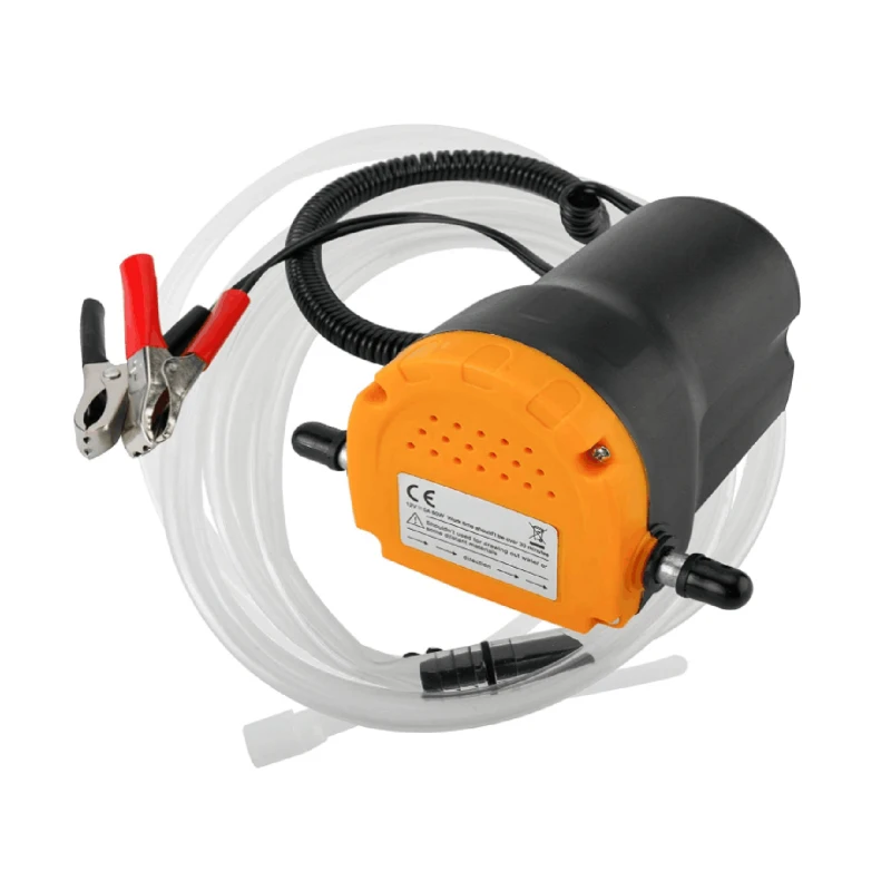 Bomba extractora de cambio de aceite, 12V, 60W, transferencia de fluido diésel con tubos, camión, Rv, barco, ATV, con manguera de salida/entrada - imagen 5