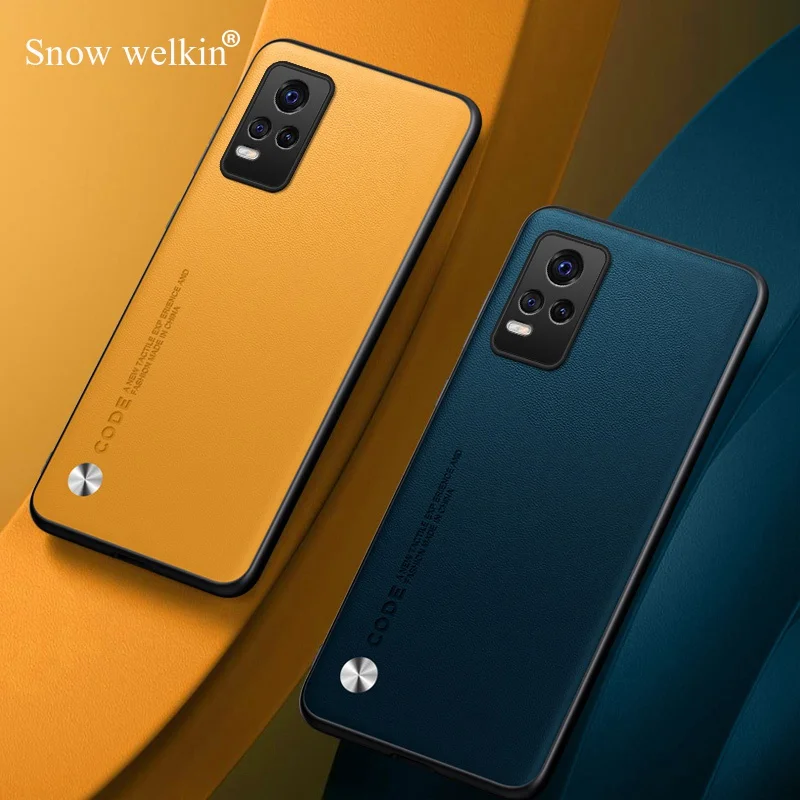 Funda de cuero PU de lujo para Vivo V21, V21S, V21E, funda de silicona a prueba de golpes para Vivo V20 SE 2021, fundas de teléfono - imagen 4