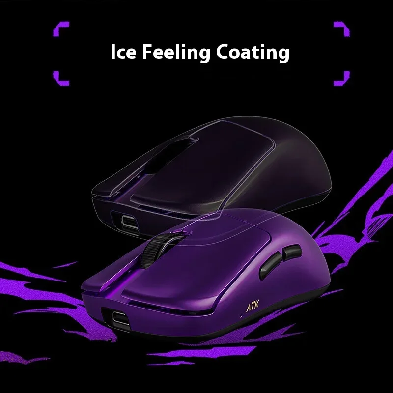 Ratón de pato inalámbrico de modo Dual sensor PAW3950 ergonómico ligero LongLife E-sports Gamer accesorios para ordenador portátil regalos - imagen 2