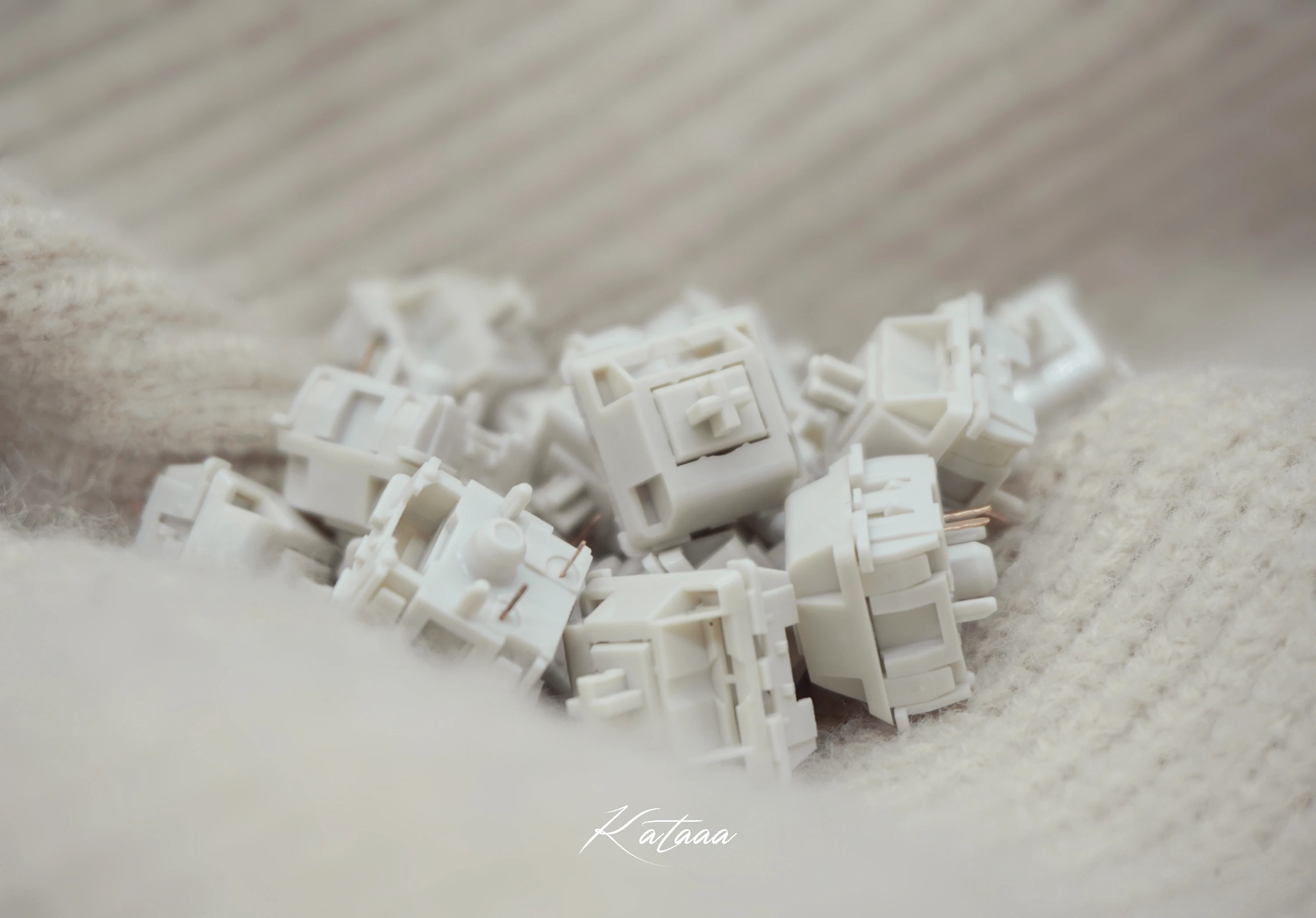 Keebox Kataaa interruptor Teclado mecánico lineal DIY HMX interruptores 5 pines lubricado en fábrica - imagen 4