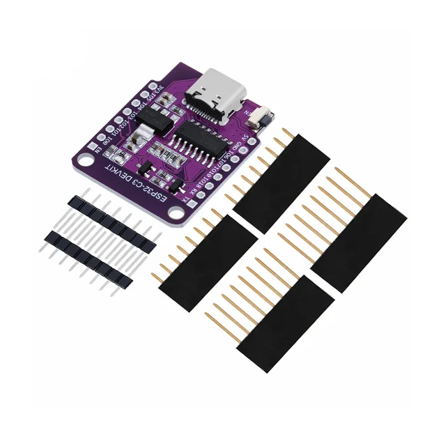 Placa de desarrollo MINI ESP32-C3 equipada con el módulo ESP32-C3-MINI-1-N4 Wifi Bluetooth BLE5.0