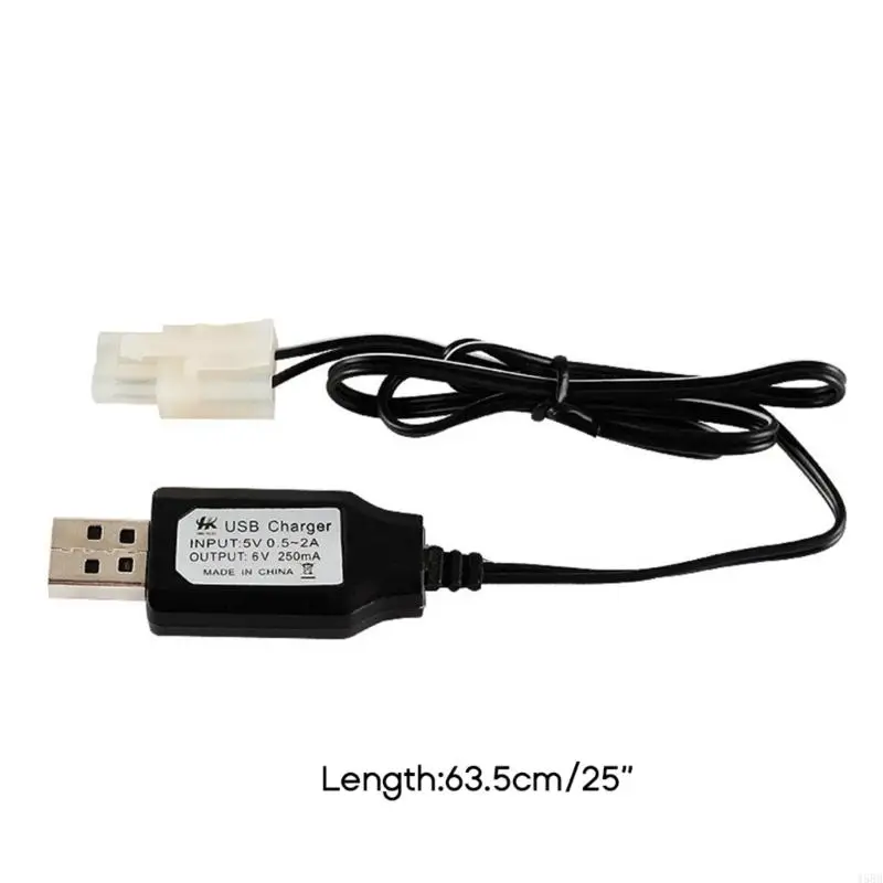 KET-2P enchufe 4,8 V/7,2 V/9,6 V NiCd NiMH cargador de batería para juguetes RC Robot coche barco tanque Control remoto coche cargador USB - imagen 4