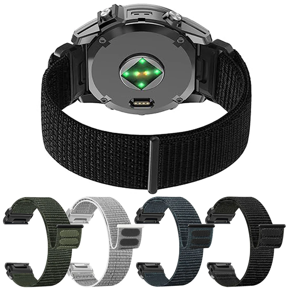 QuickFit 22 26mm nuevo diseño correa ultraligera de nailon para Garmin Fenix E 8 Pro 7X 7 6 6X/Epix Pro Gen 2 51/47mm correa de reloj Tactix8
