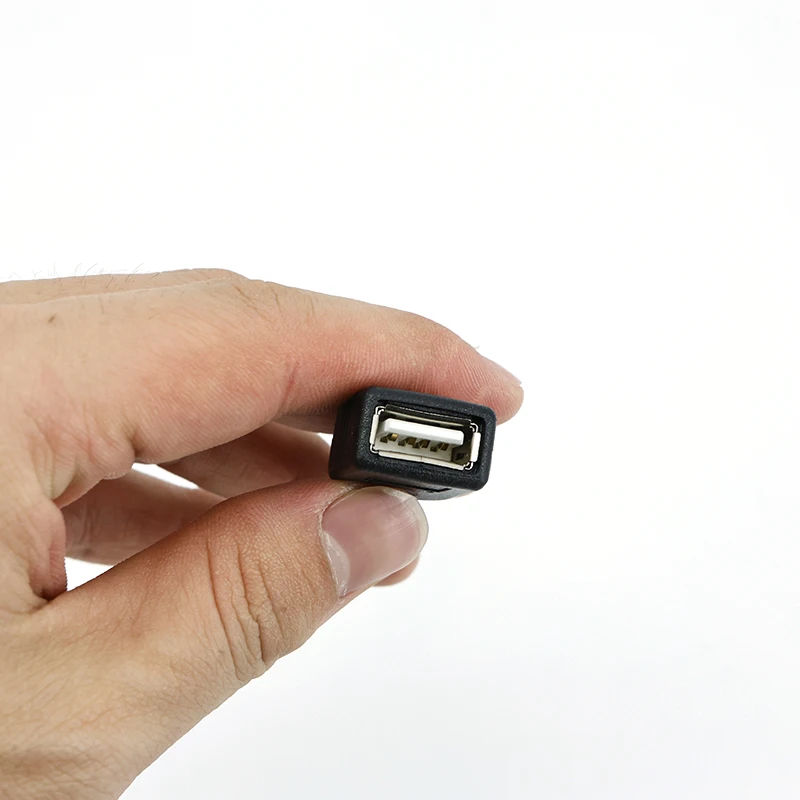 DC hembra 5,5x2,1 a USB 2,0 Cables hembra 5521 conector de alimentación 5,5x2,1 adaptador 5V convertidor de cable de carga - imagen 4