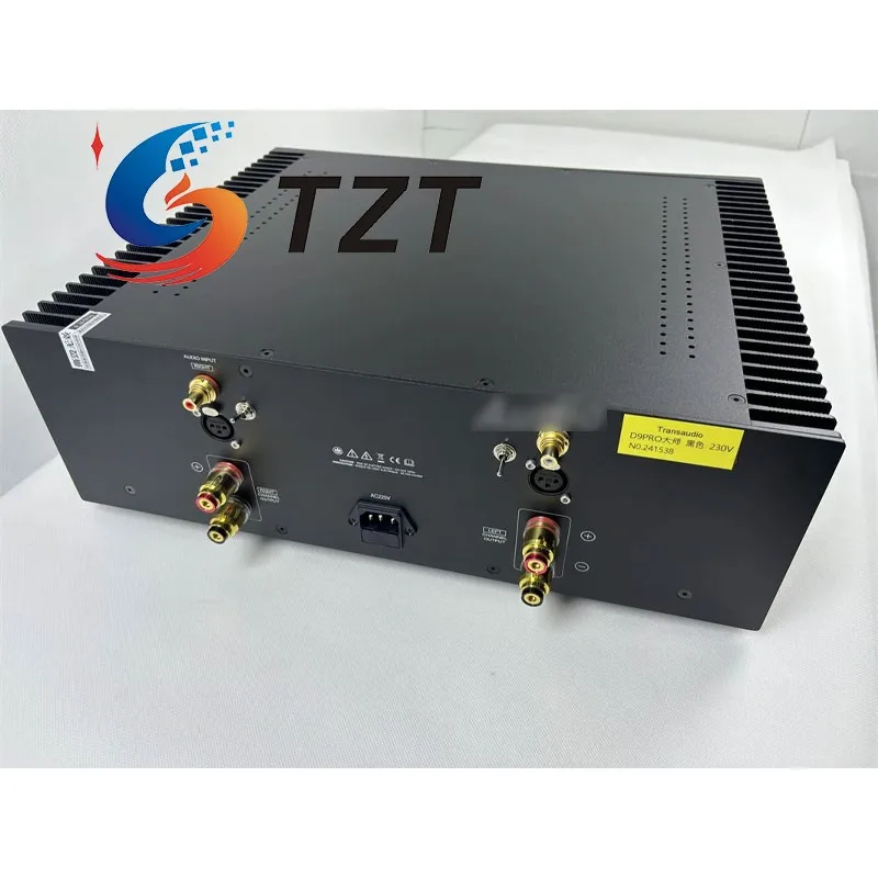 TZT Transaudio D9PRO 150W/8Ω 300W/4Ω Amplificador de potencia (Plata/Negro) Basado en circuito para DarTZeel - imagen 5