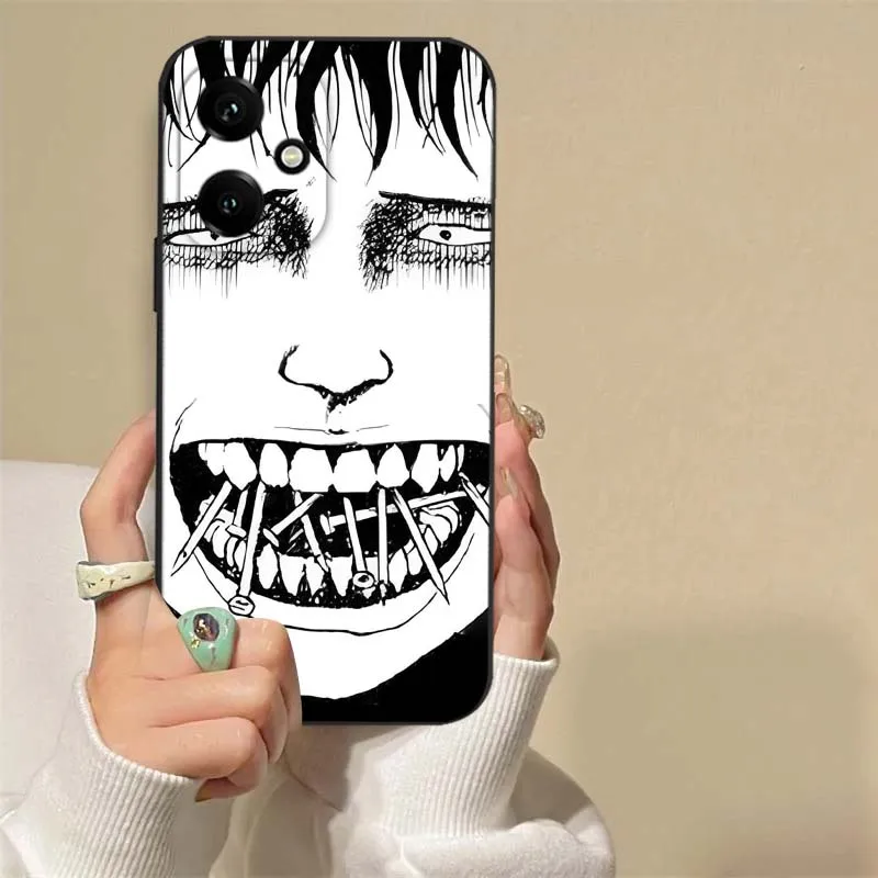 Funda de terror Junji Ito para Honor Play 5T 50 4T 40 5 4 3 30 20 Magic7 Magic6 Magic5 Lite Pro Plus Youth 5G - imagen 3
