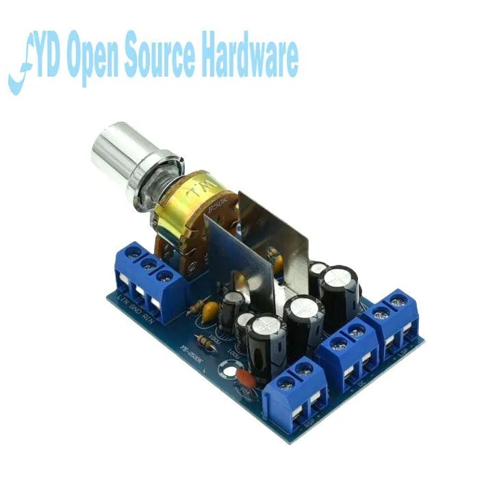 Mini placa amplificadora de Audio TEA2025B, estéreo Dual de 2,0 canales para altavoz de PC, 3W + 3W, 5V, 9V, 12V, coche, 1 unidad - imagen 2