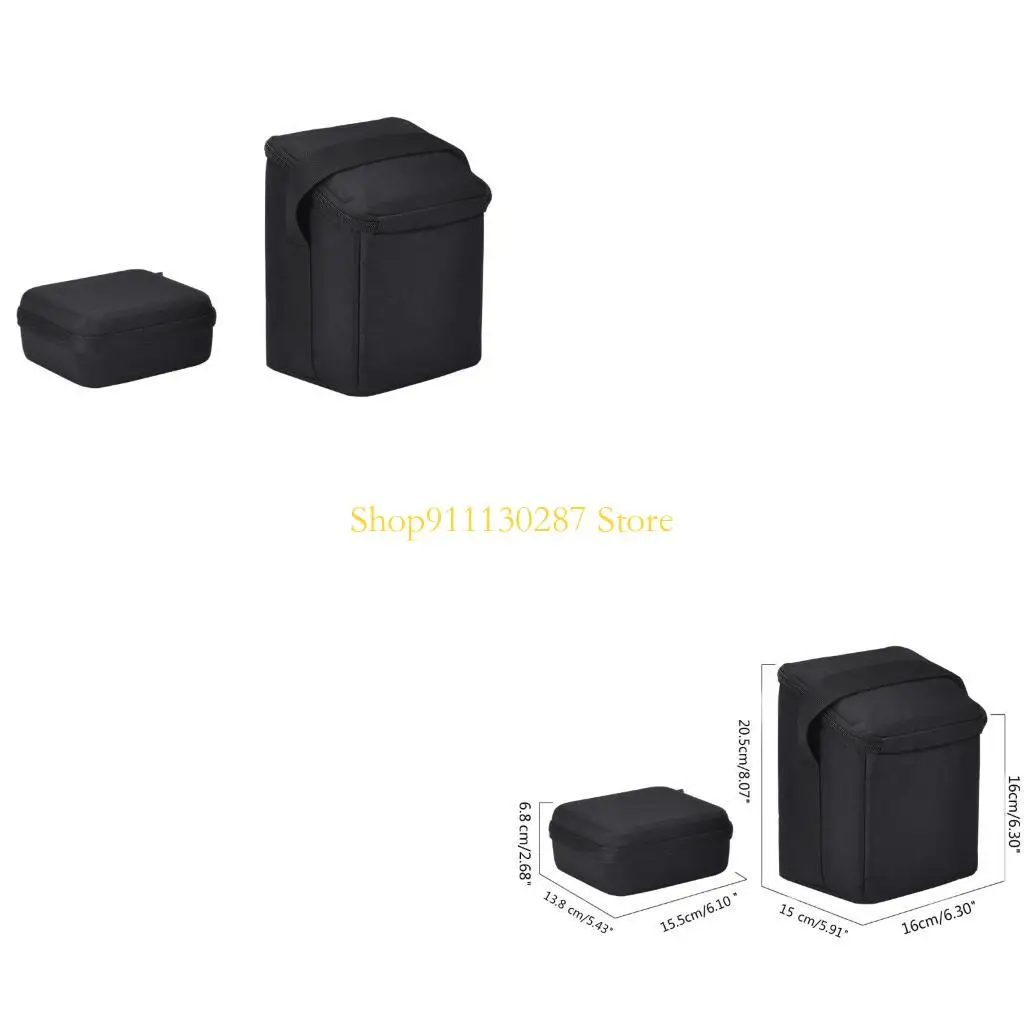 J1HC EVA-estuche piel dura con caja almacenamiento para accesorios ST310 a prueba golpes