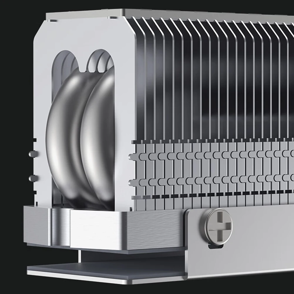 Radiador de unidad de estado sólido SSD-V2, disipador de calor de tubo de calor, junta de enfriador SSD M.2 con almohadilla de silicona térmica, 2280 M.2 - imagen 5