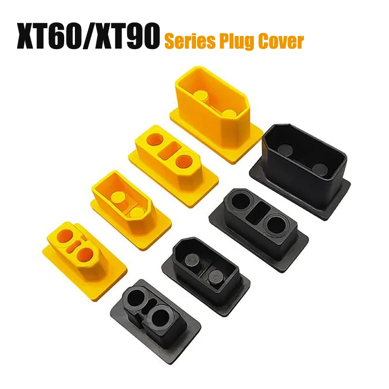XT60 XT90 serie enchufe cubierta antipolvo Universal impermeable XT60/90 macho hembra modelo de avión conector de batería de litio funda de enchufe