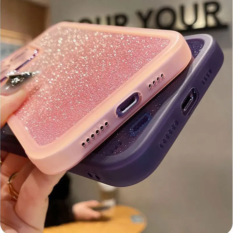 Funda de lujo ostentosa a prueba de golpes para Samsung Galaxy M35 S25 S24 FE M55 M54 M34 M15 A56 A55 A36 A26 A17 A07 funda suave de silicona - imagen 5