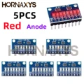 5pcs Red-Anode