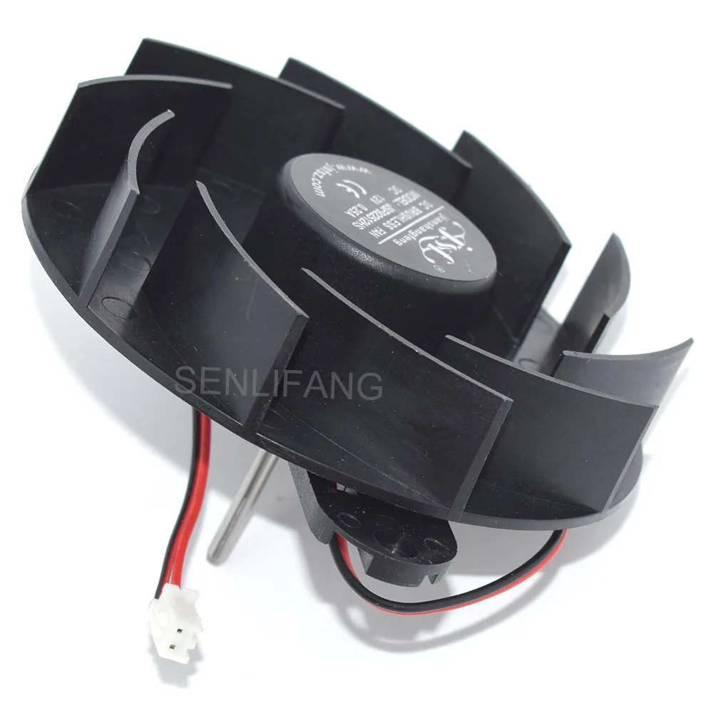 Nuevo ventilador circular sin escobillas CC JSF 922512 Refrigeración de mariposa de HS M-305IB DC12V 0.25A 2 líneas para JSF - imagen 2