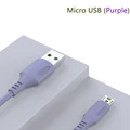 Micro USB purple