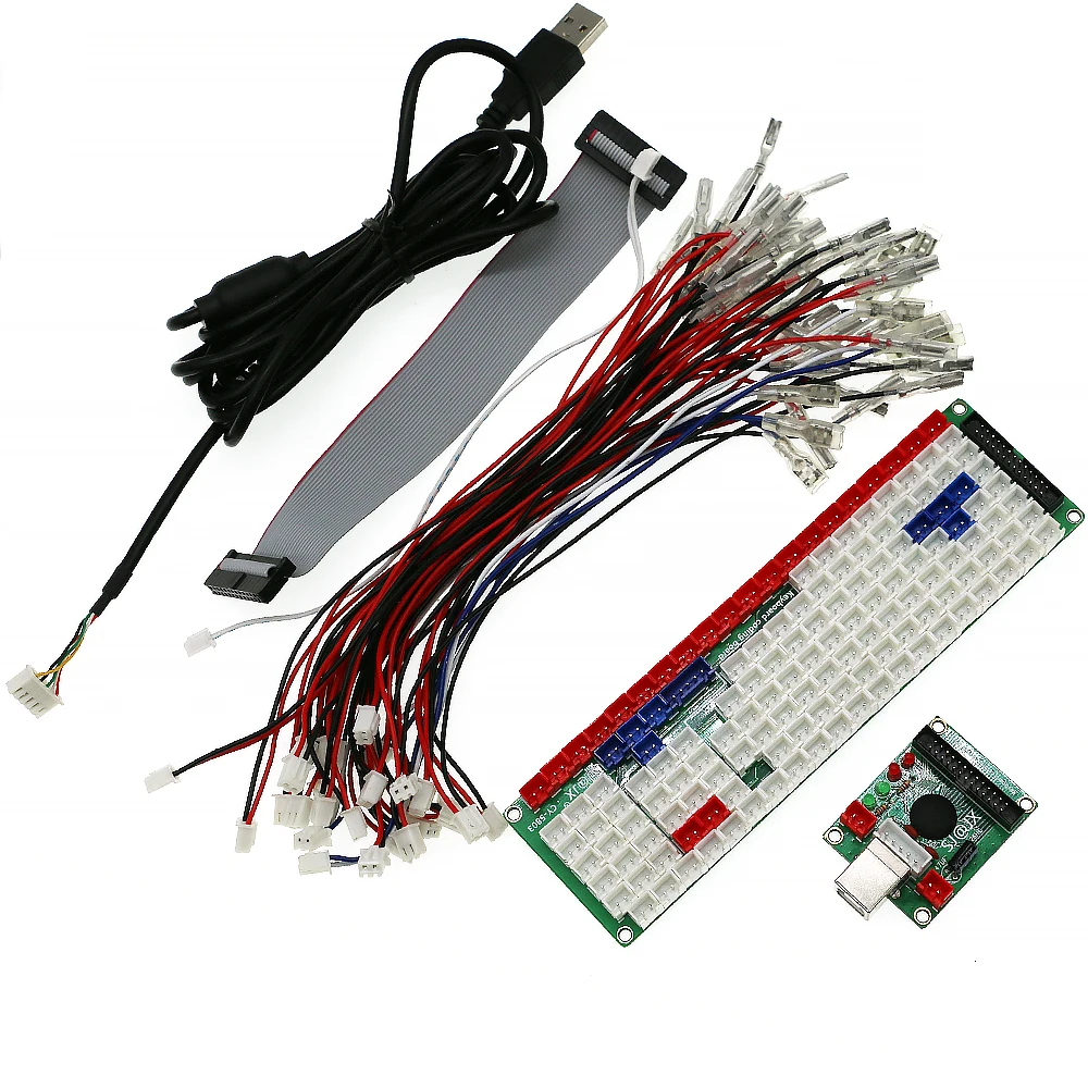 Placa de teclado de Cy-1124, controlador USB de juego Arcade con retardo cero para PC, Android, Tv en 1, codificador USB, Joystick, pulsador Sanwa - imagen 3