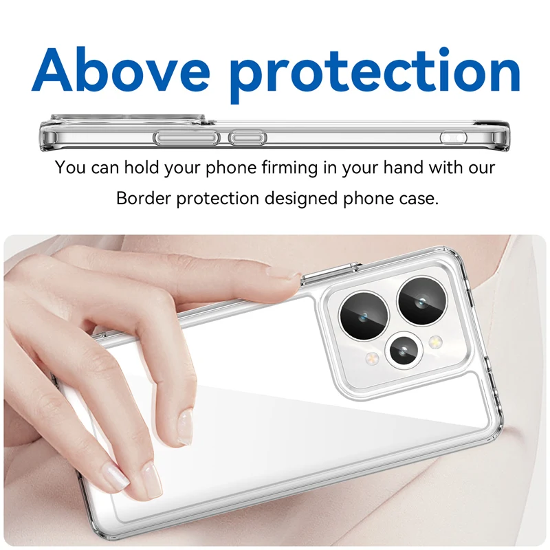 Para Realme 15 Pro Funda colorida Funda de teléfono para Realme 15 Protector transparente a prueba de golpes para Realme 15 чехол Funda trasera - imagen 4