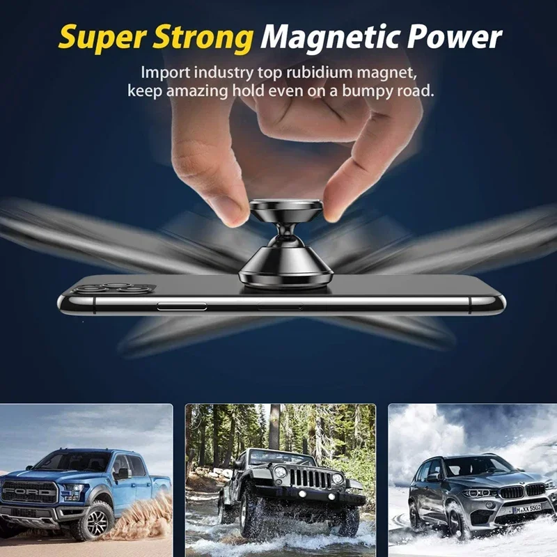 Soporte magnético para teléfono de coche soporte magnético para teléfono móvil soporte GPS para iPhone 14 13 12 Pro Xiaomi Huawei Samsung Oneplus - imagen 5