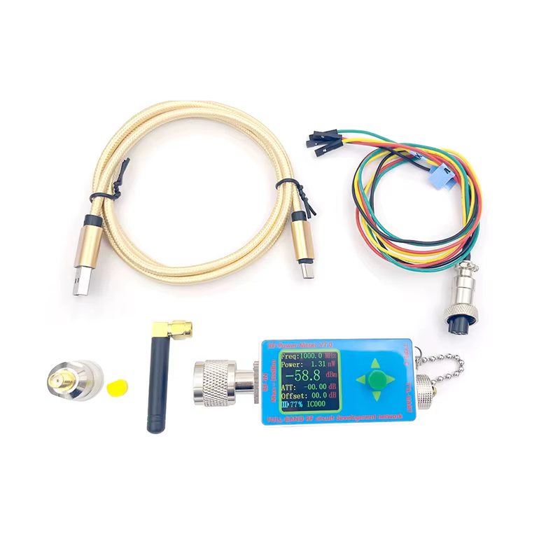 Medidor Potencia RF Tipo N 10GHz V7.0 – Pantalla TFT 1.3 USB-C - imagen 2