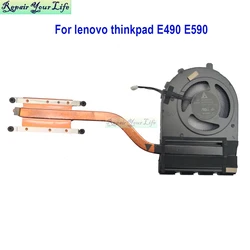 Ventilador disipador CPU Lenovo ThinkPad E490/E590 enfriador portátil