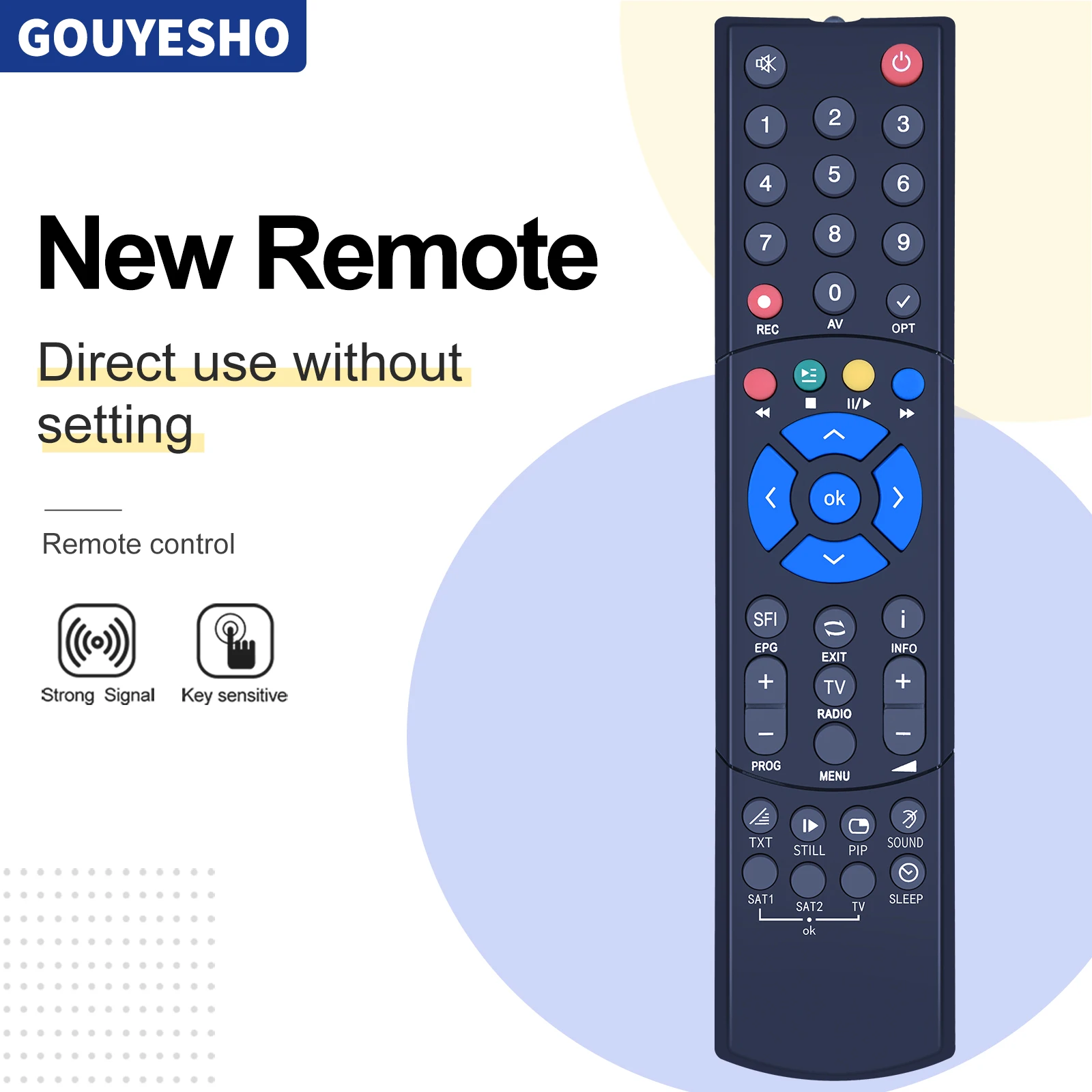 Nuevo mando a distancia para TechniSat Digic PVR235S FBPVR235