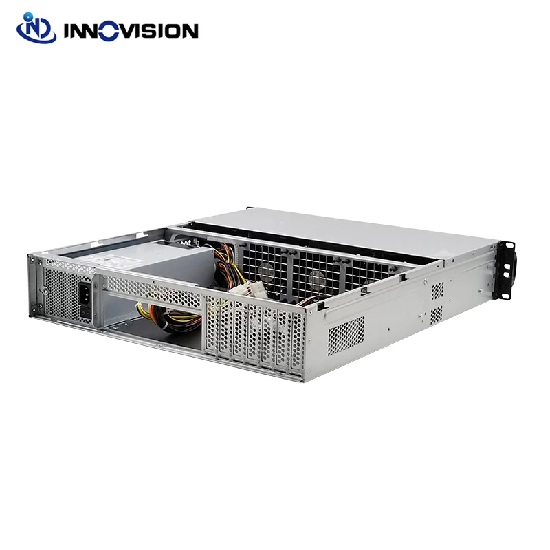 Chasis Rack NAS 2U 8 Bahías MicroATX – Doble PSU - imagen 2