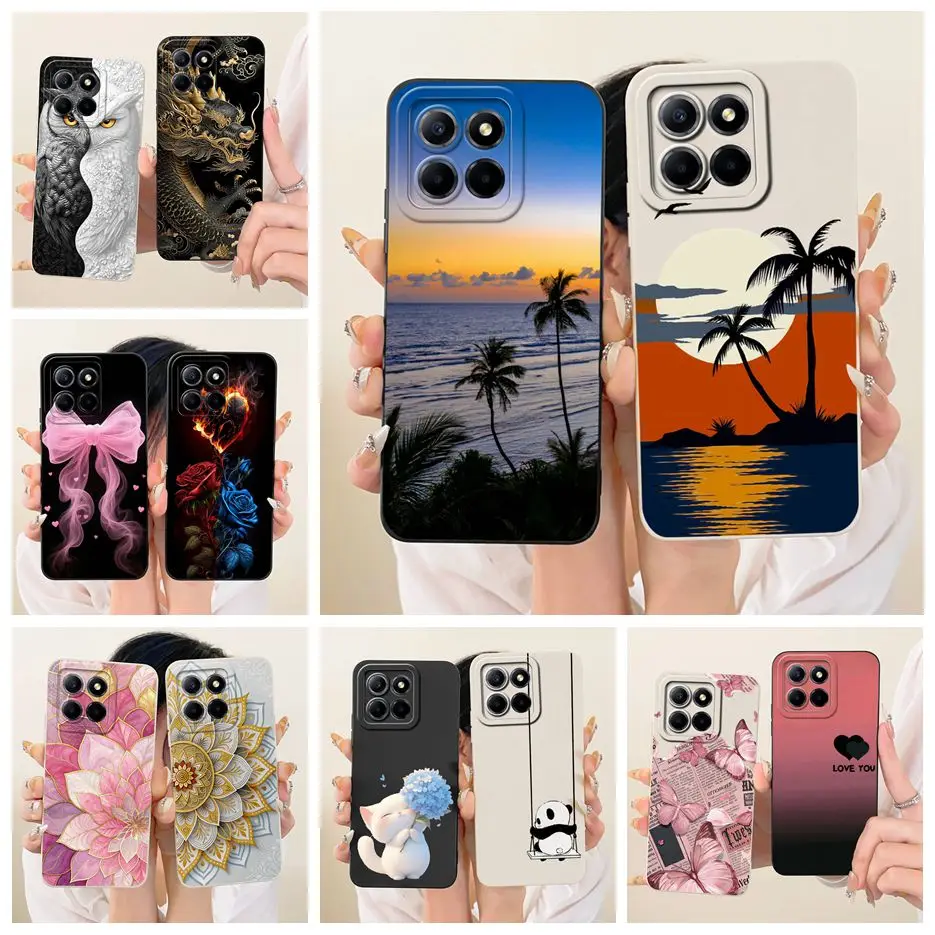 Para Honor X8a X8b X8C funda nueva cubierta pintada de caramelo de lujo funda de teléfono suave de TPU para Honor X8b X 8C HonorX8a HonorX8b HonorX8C bolsas